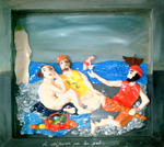 Le djeuner sur les galets