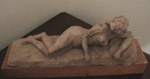 Jeune femme couche