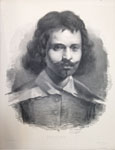 Jeune homme  la moustache