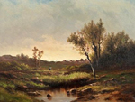 Paysage  l'tang