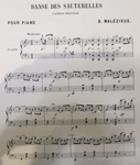 Danse des Sauterelles