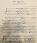 Sarabande