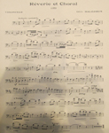 Rverie et choral