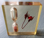 Sablier et rose