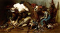 Servante plumant le gibier