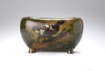 Vase avec canard