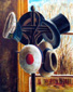 Perroquet aux chapeaux