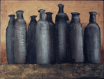 Bouteilles de terre