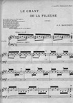 Le chant de la fileuse