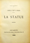 Contes  tout le monde. La statue