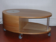 Table avec lampe