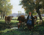 Au bord de la mare