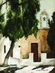 Le clocher d'glise