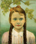 Portrait d'une jeune fille