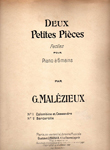 Deux petites pices
