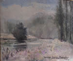 Le long de la rivire