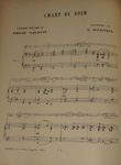 Chant du Soir